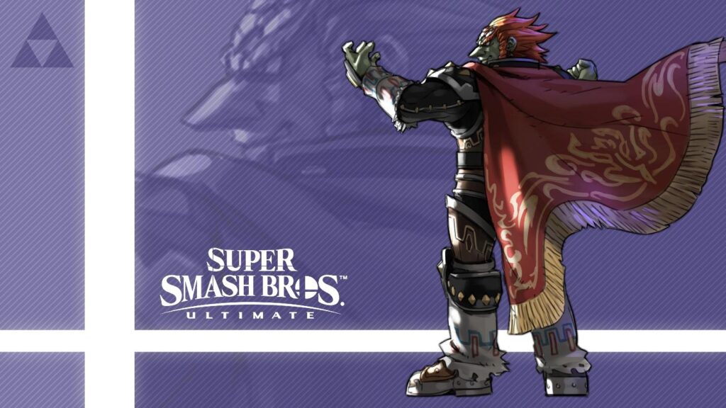 a wallpaper of Ganondorf in Super Smash Bros