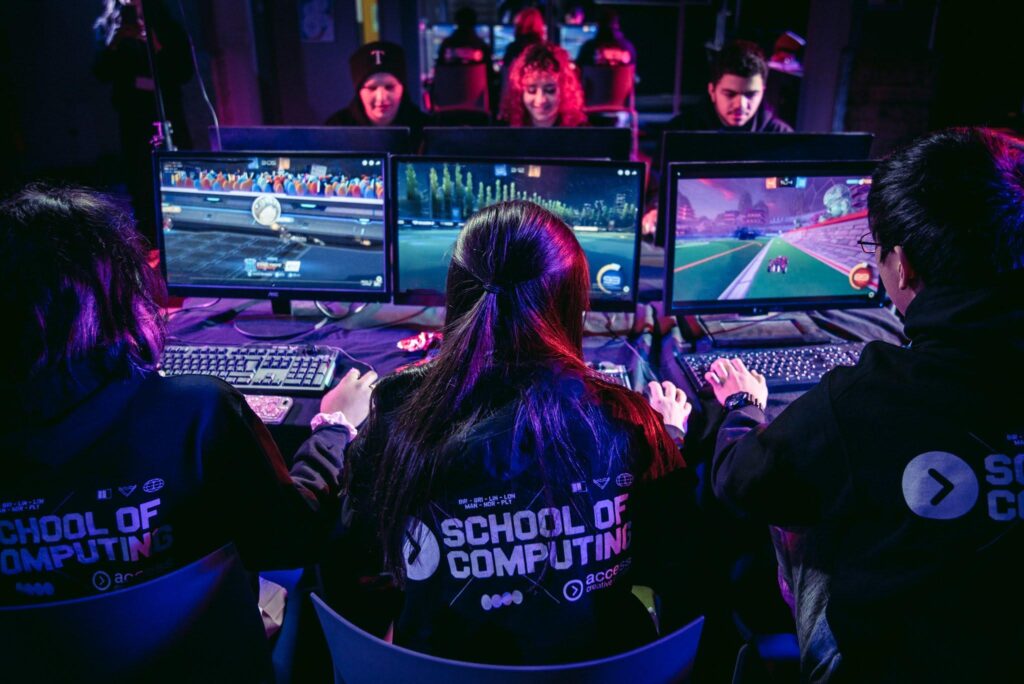 A picture of Esports players