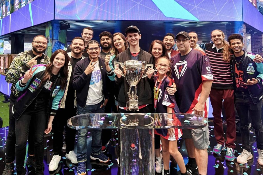 A picture of Esports players
