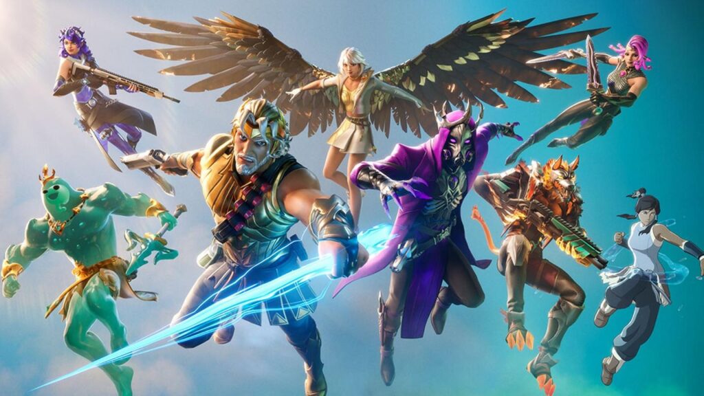 a wallpaper of Fortnite