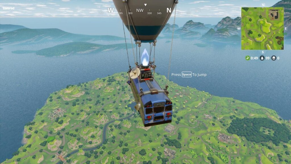 a screenshot of Fortnite