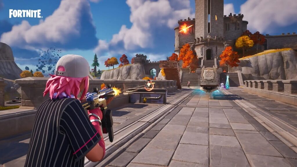 a screenshot of Fortnite