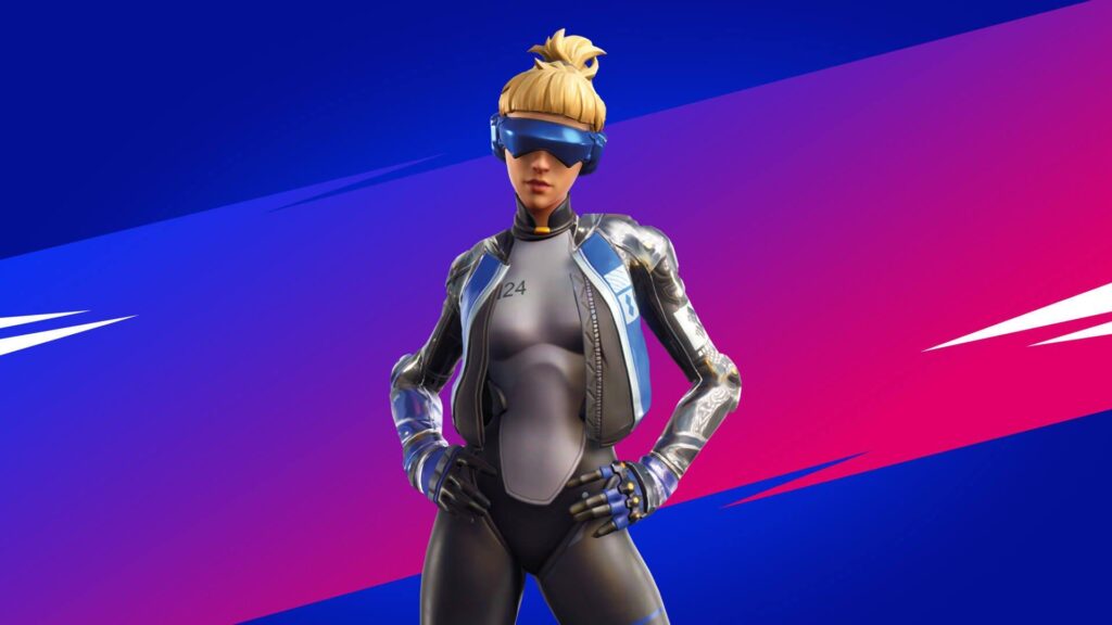 A wallpaper of Fortnite