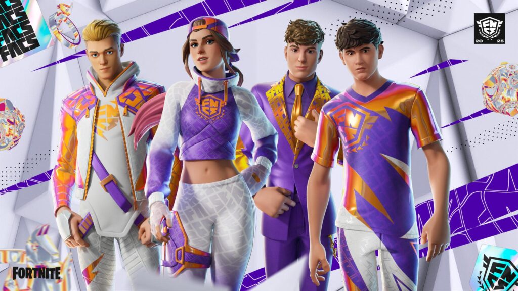 A wallpaper of Fortnite