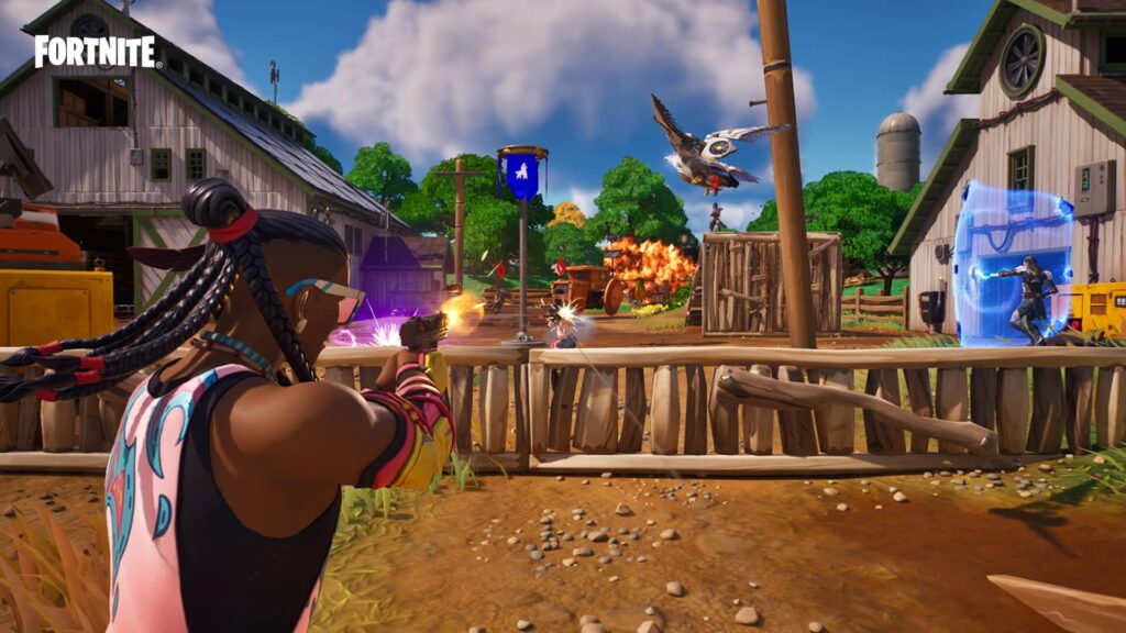 a screenshot of Fortnite