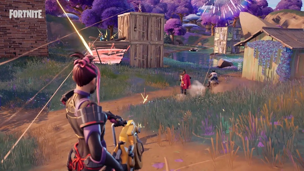 a screenshot of Fortnite.