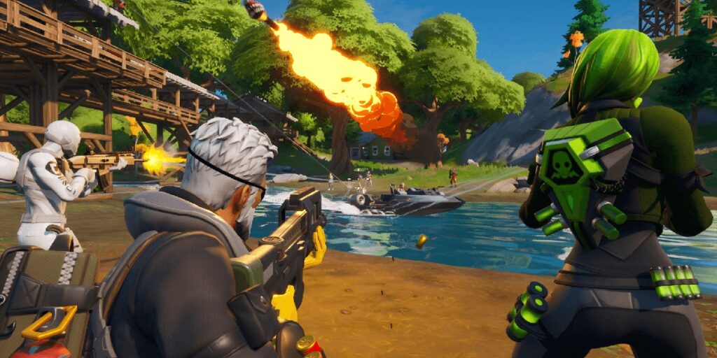 a screenshot of Fortnite