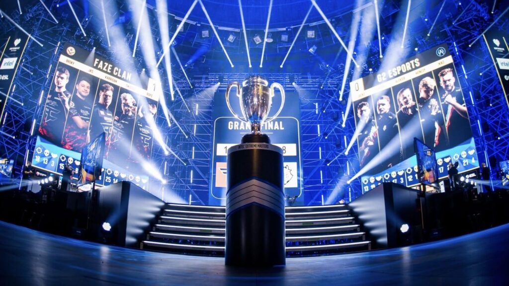a picture of an Online Game tournament trophy