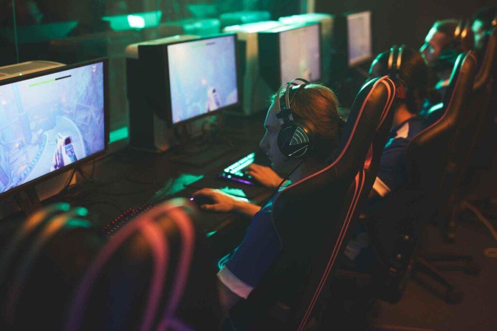 A gaming picture