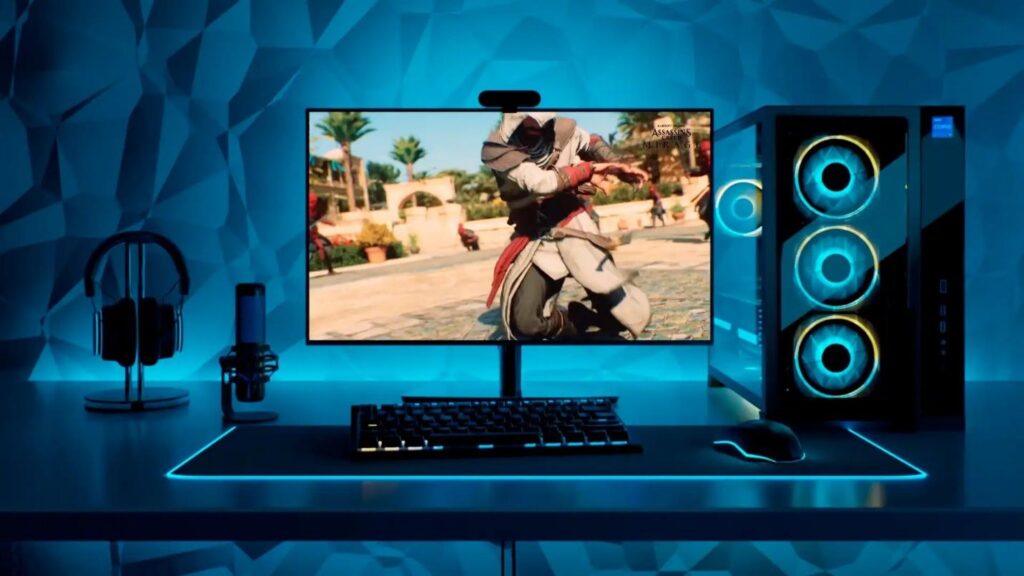 A picture of a gaming system