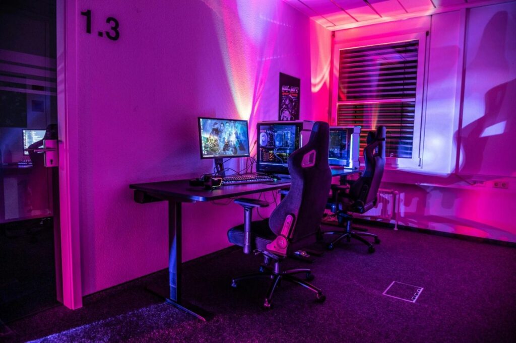A picture of a PC