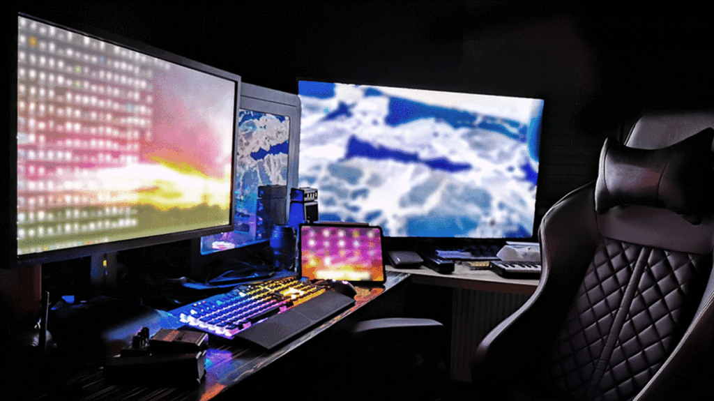 A picture of a gaming PC