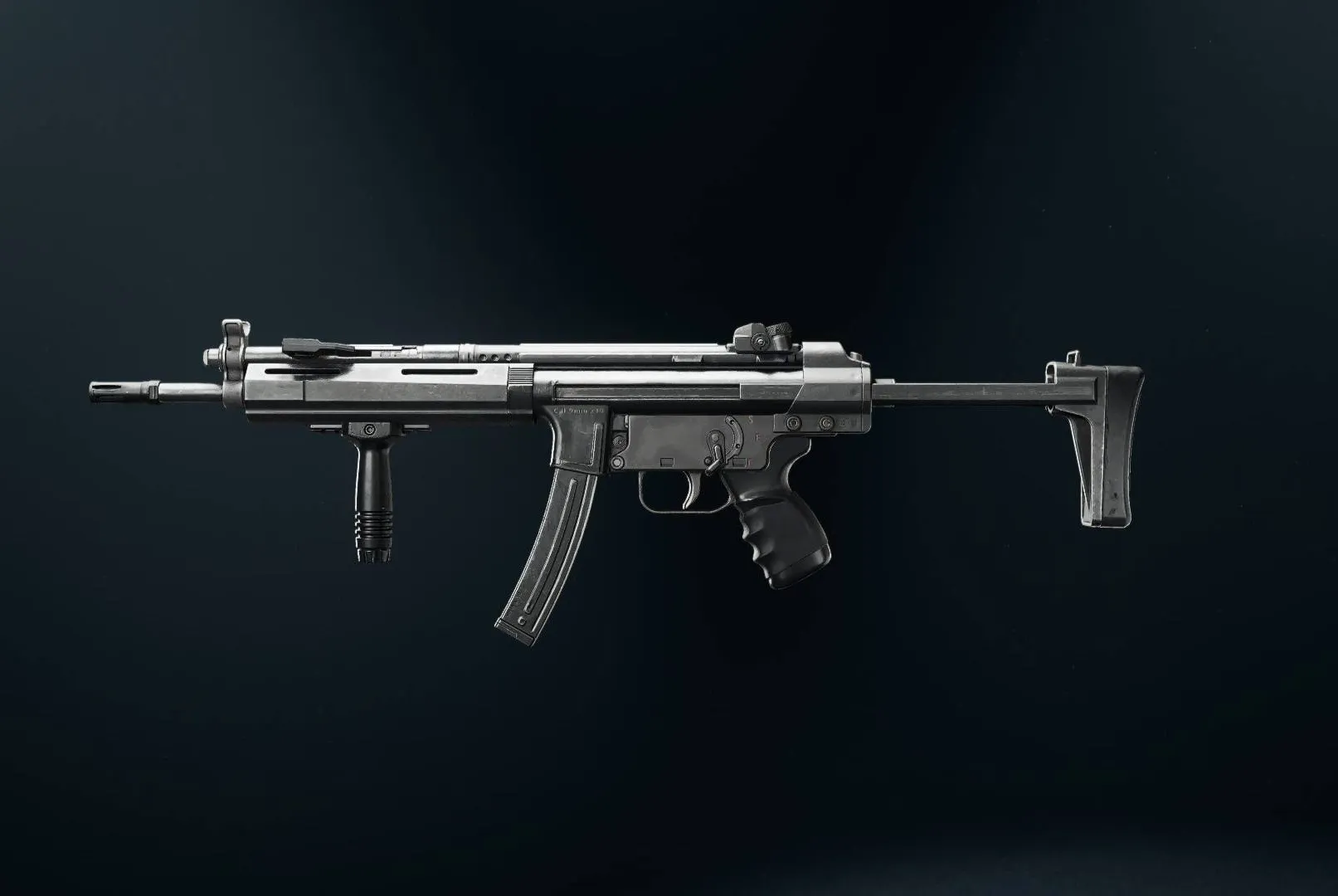a screenshot of MP5 from Call of Duty: Black Ops 6.