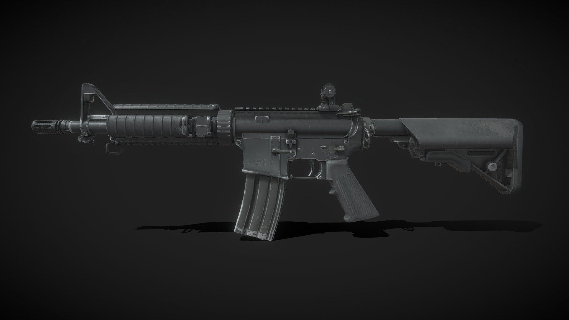 a screenshot of M4A4 in Counter-Strike 2.