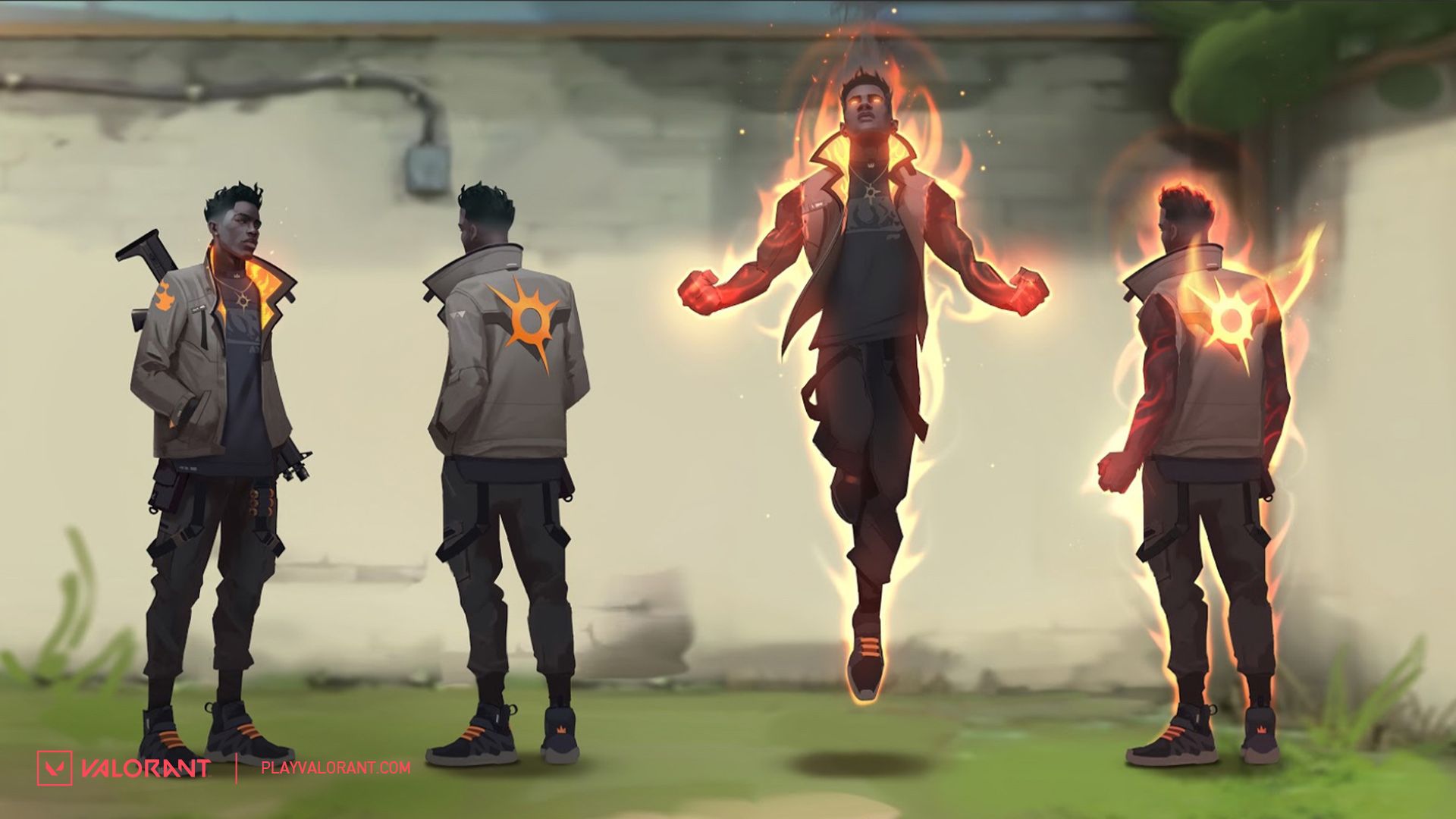 a picture of Phoenix from Valorant.