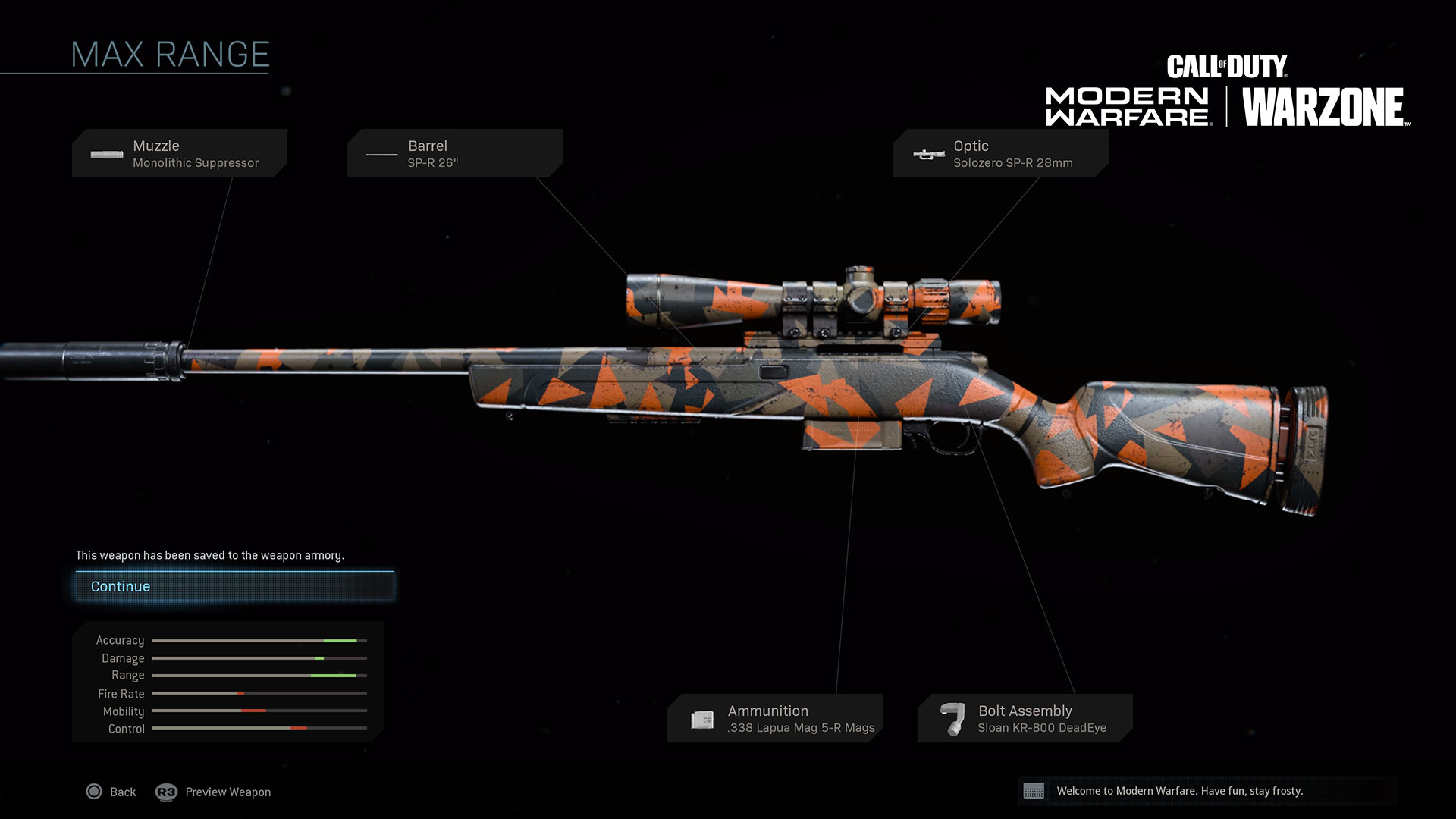 a screenshot of SP-R 208 Call of Duty: Black Ops 6.