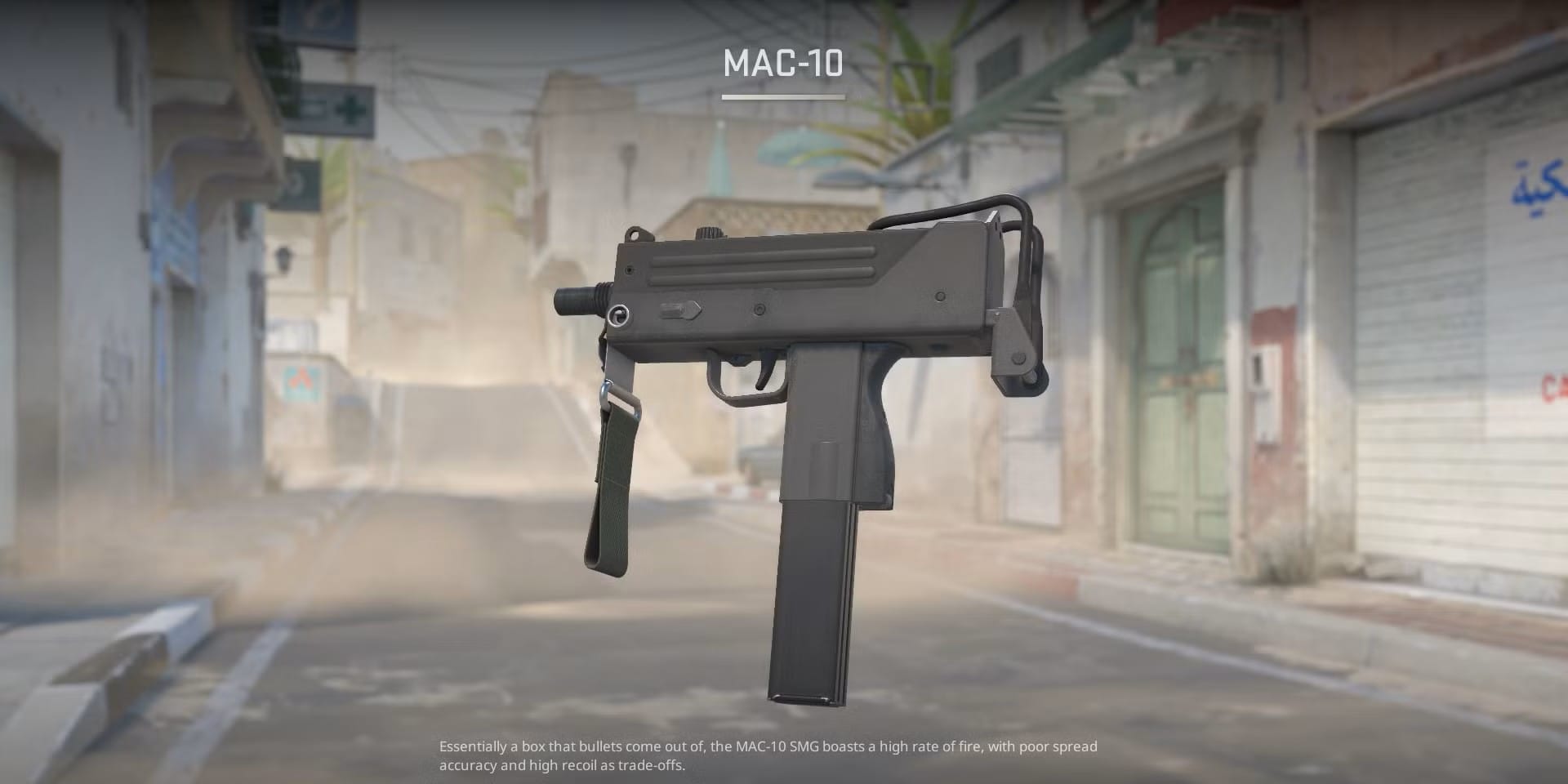 a screenshot of the MAC-10 Counter-Strike 2.