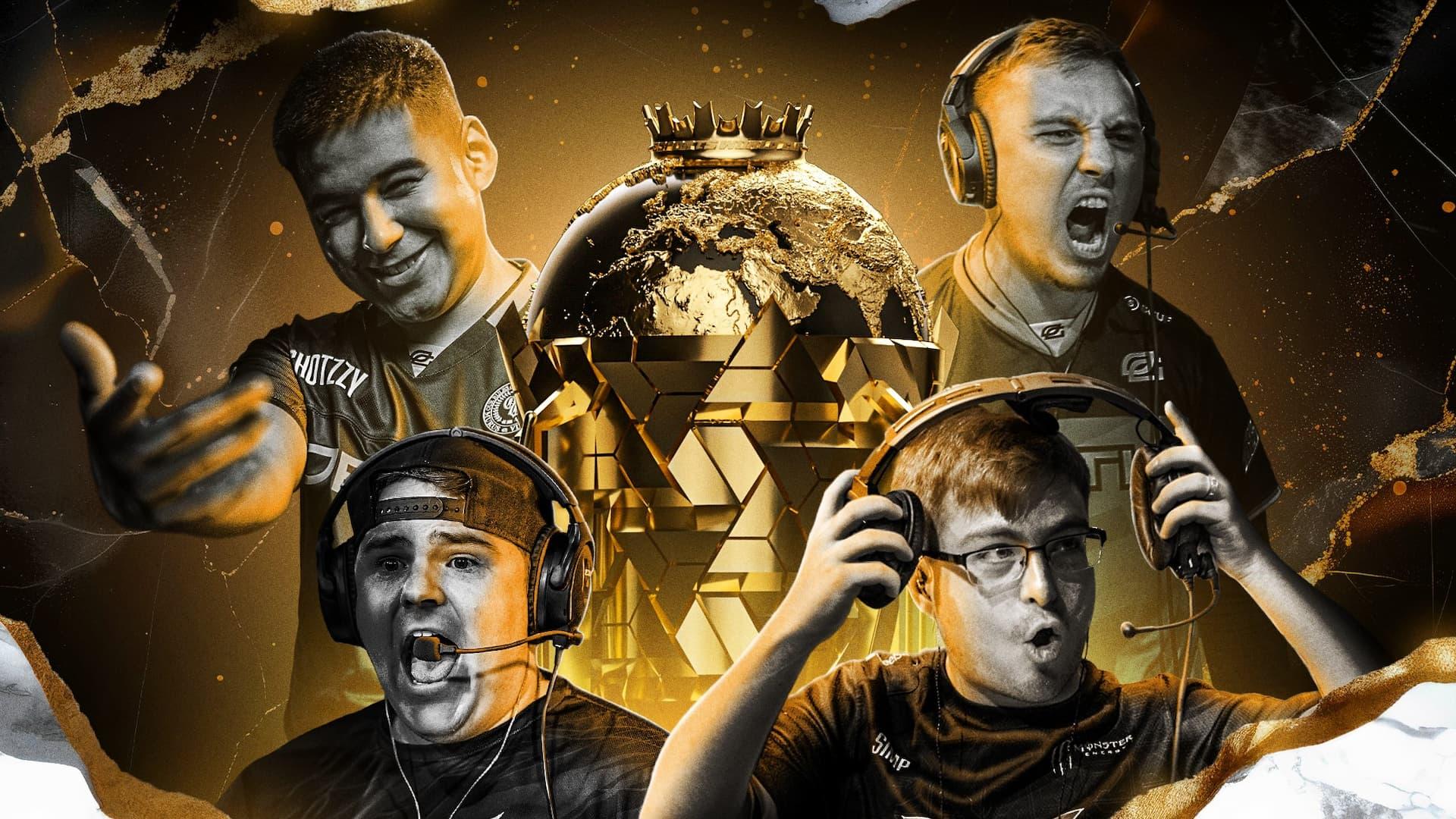 a picture of different ESports Players.