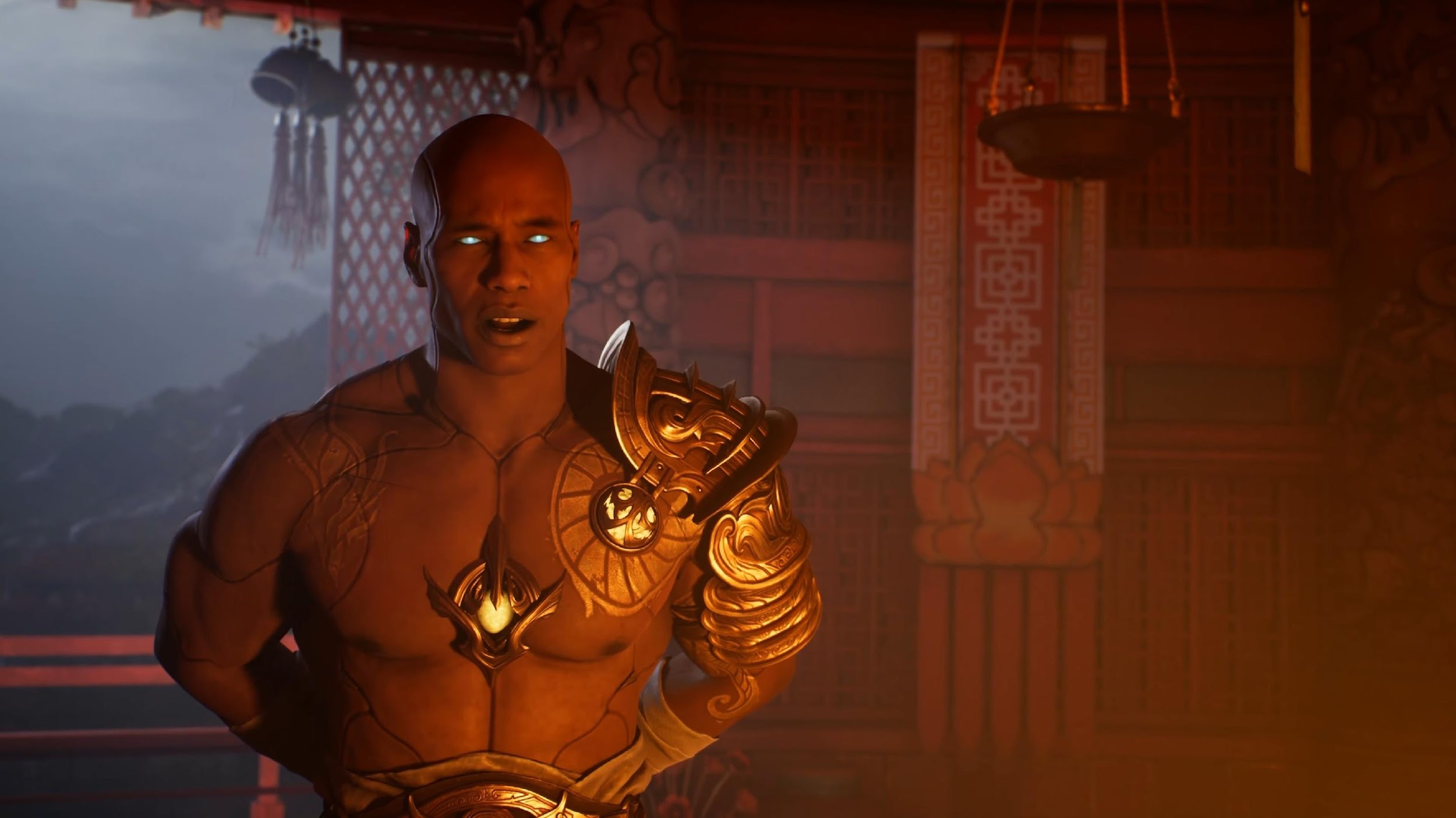 A wallpaper of Mortal Kombat 1.