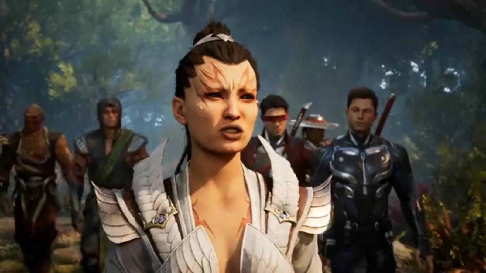 A wallpaper of Mortal Kombat 1.