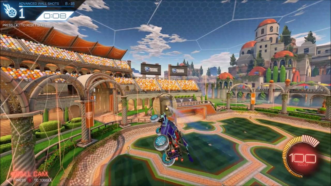 a screenshot of Rocket League.