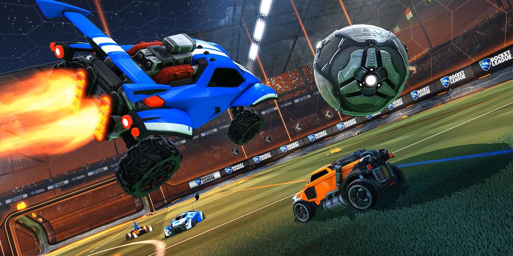 a picture of Rocket League.