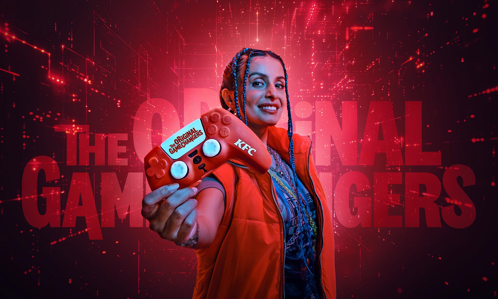 a picture of a female ESports Player.