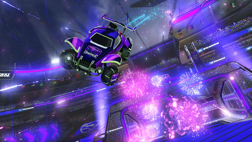 a picture of Rocket League.