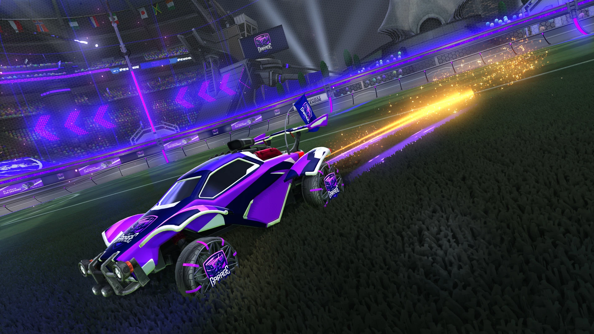 a picture of Rocket League.