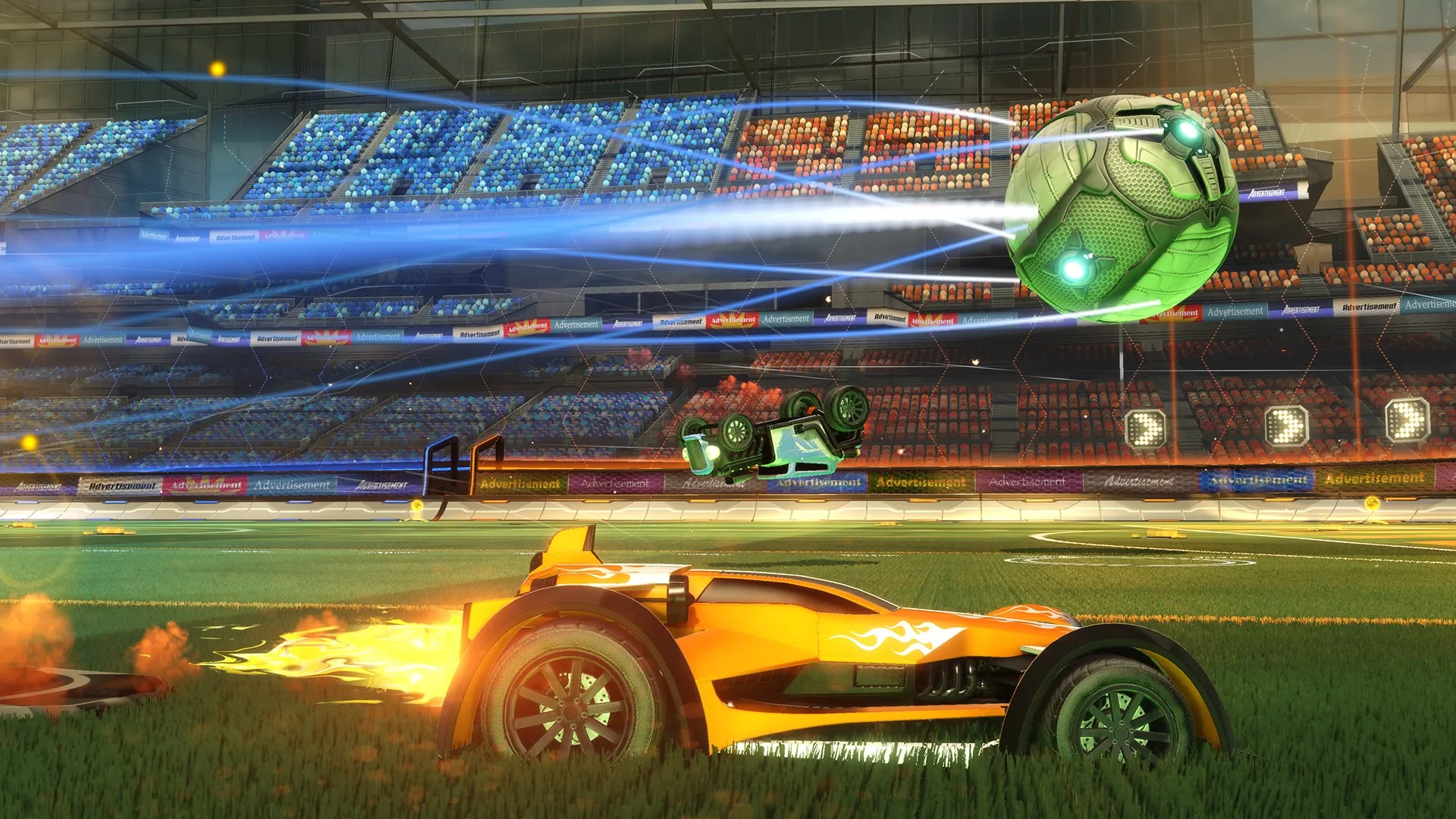 a picture of Rocket League.