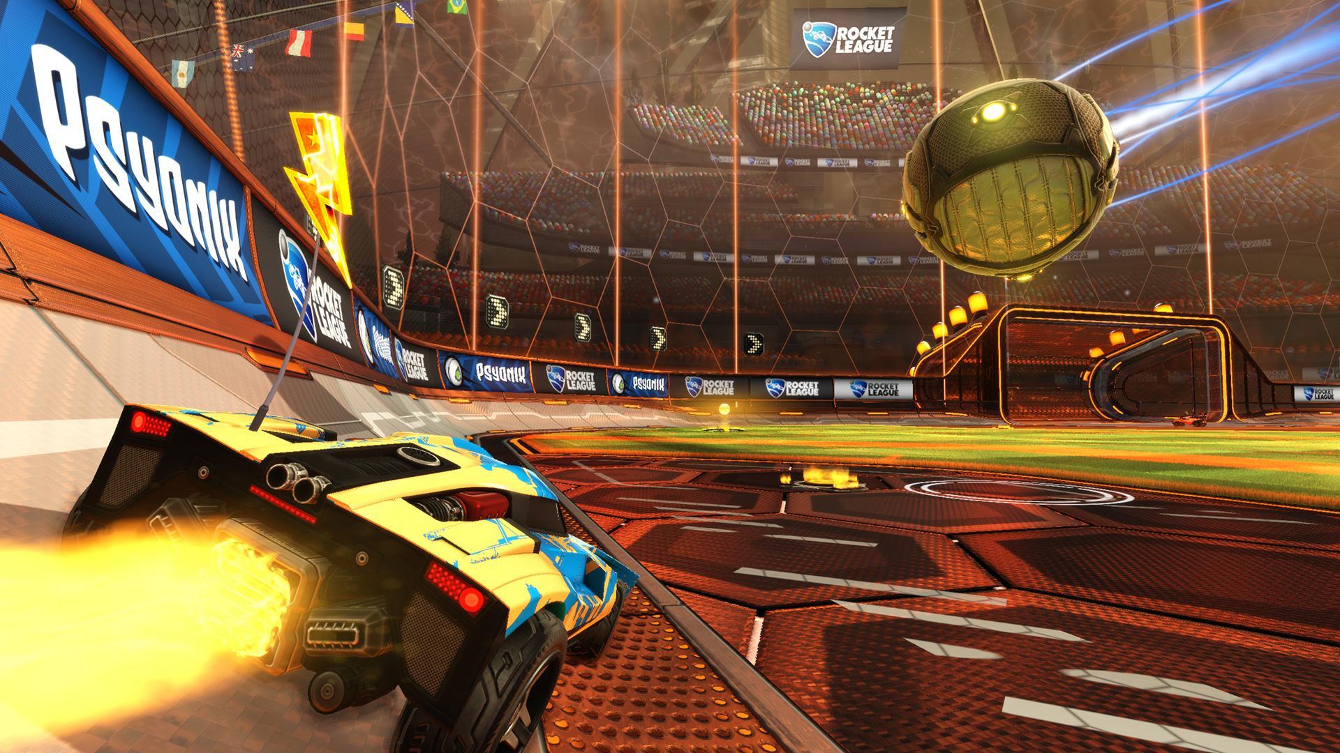 a picture of Rocket League.