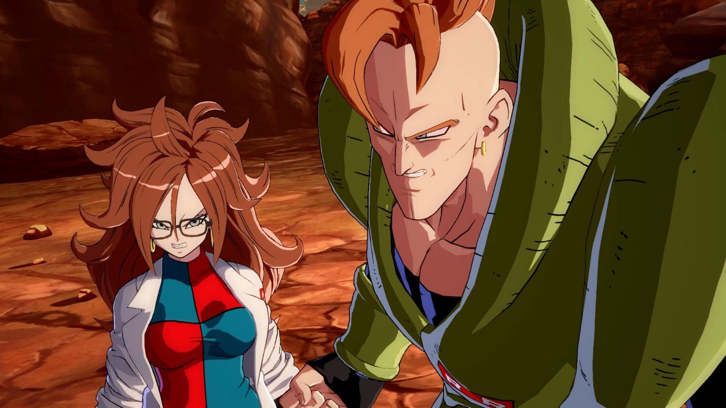 a screenshot of Dragon Ball FighterZ.