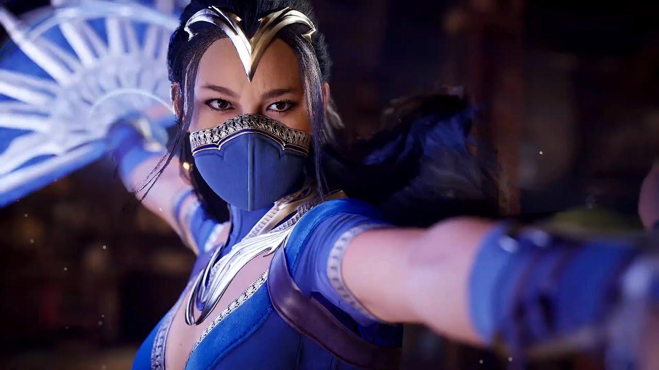 A wallpaper of Mortal Kombat 1.