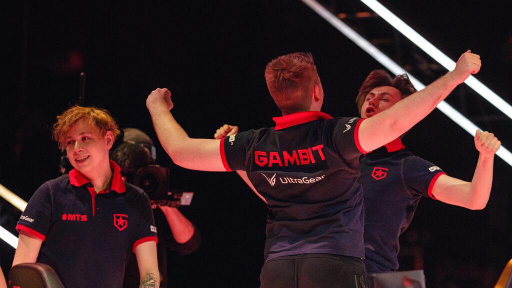 an image of the Gambit ESports Team