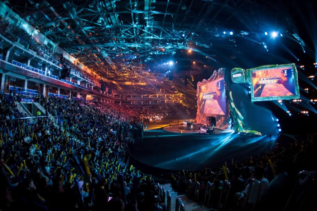 an image of a crowded Esports Event