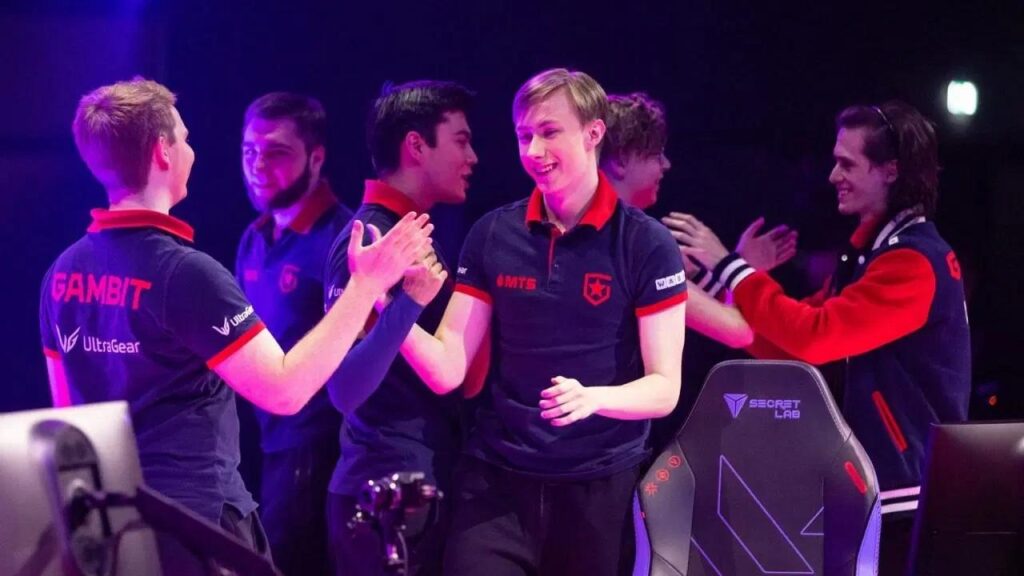 an image of the Gambit ESports Team