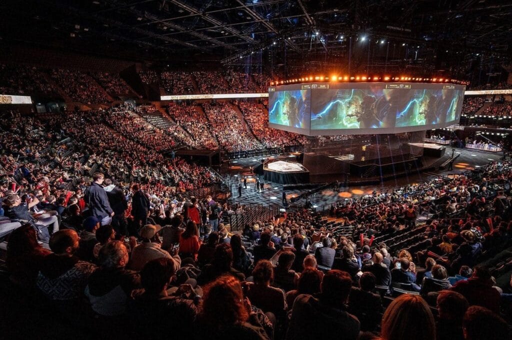 A picture of an Esports event