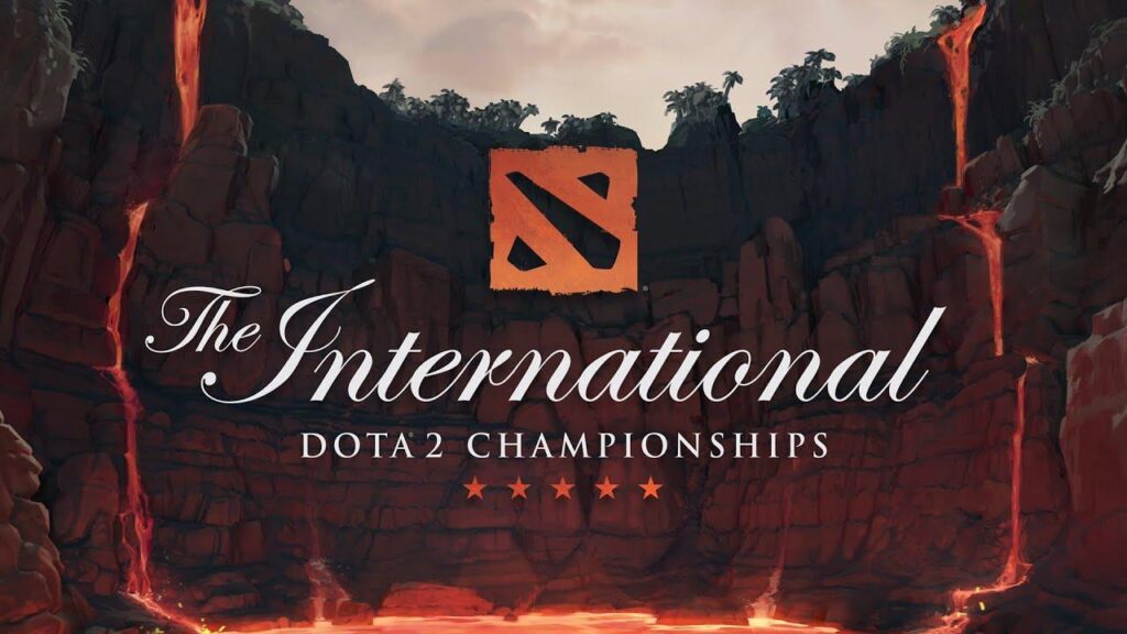 A picture of the Dota 2 championship