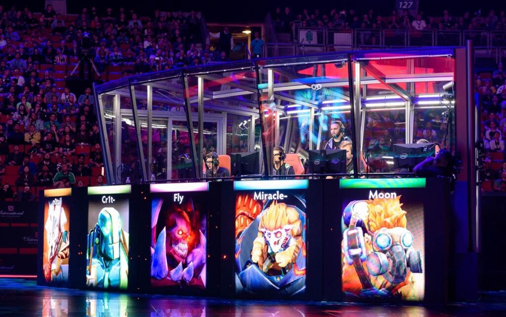 A picture of the Esports event