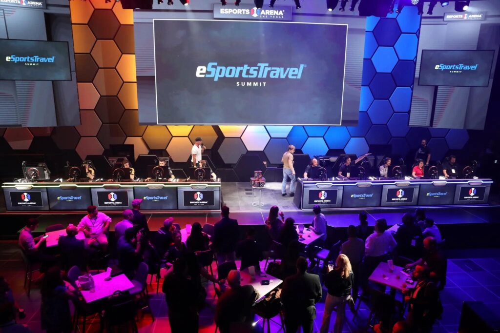 A picture of a gaming tournament
