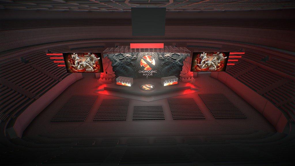 A picture of a gaming tournament