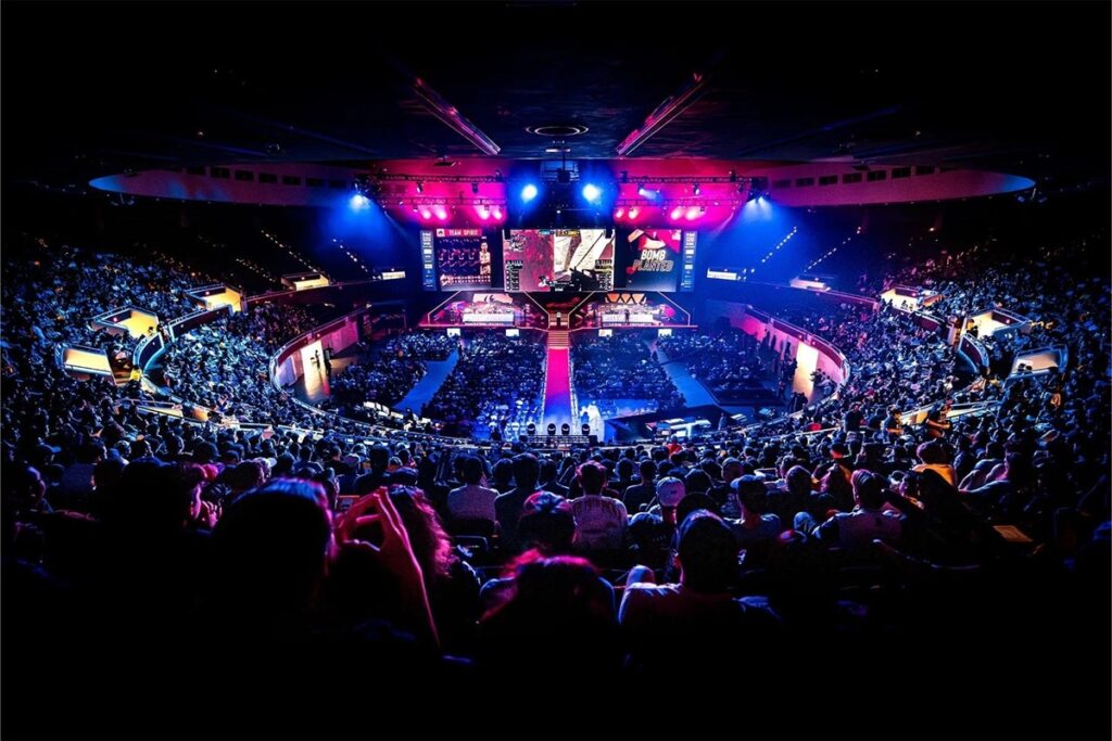 A picture of a gaming event