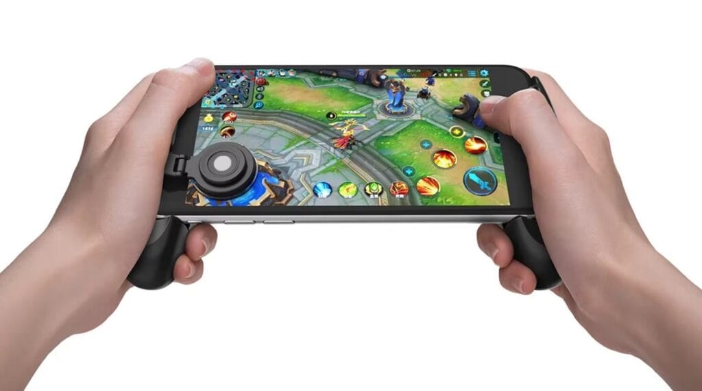 an image of the GameSir F1 Grip Game Controller Mobile Joystick Gamepad