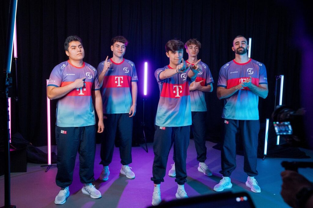 a picture of the SK Gaming Esports Team