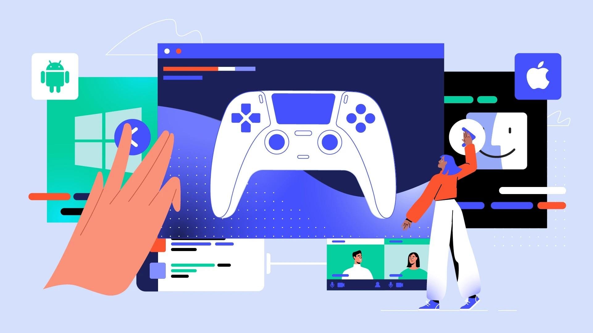 A beautifully designed picture with a PlayStation controller drawn in it.