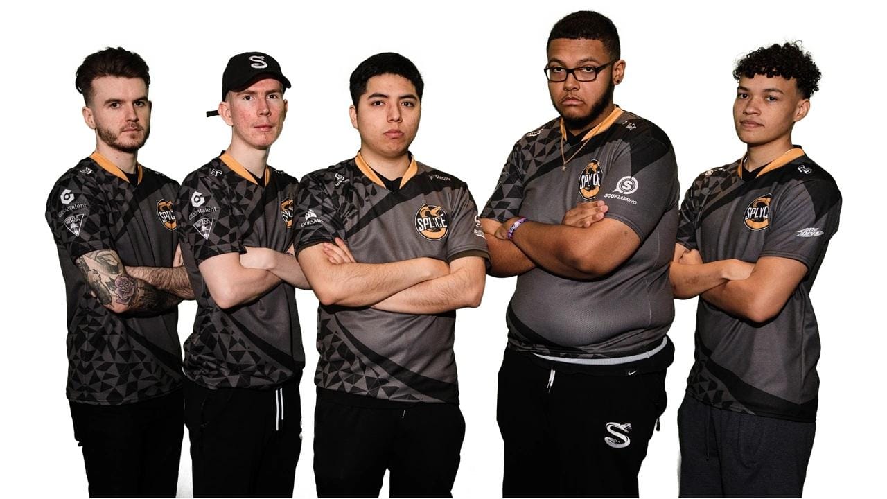 A picture of professional gamers.