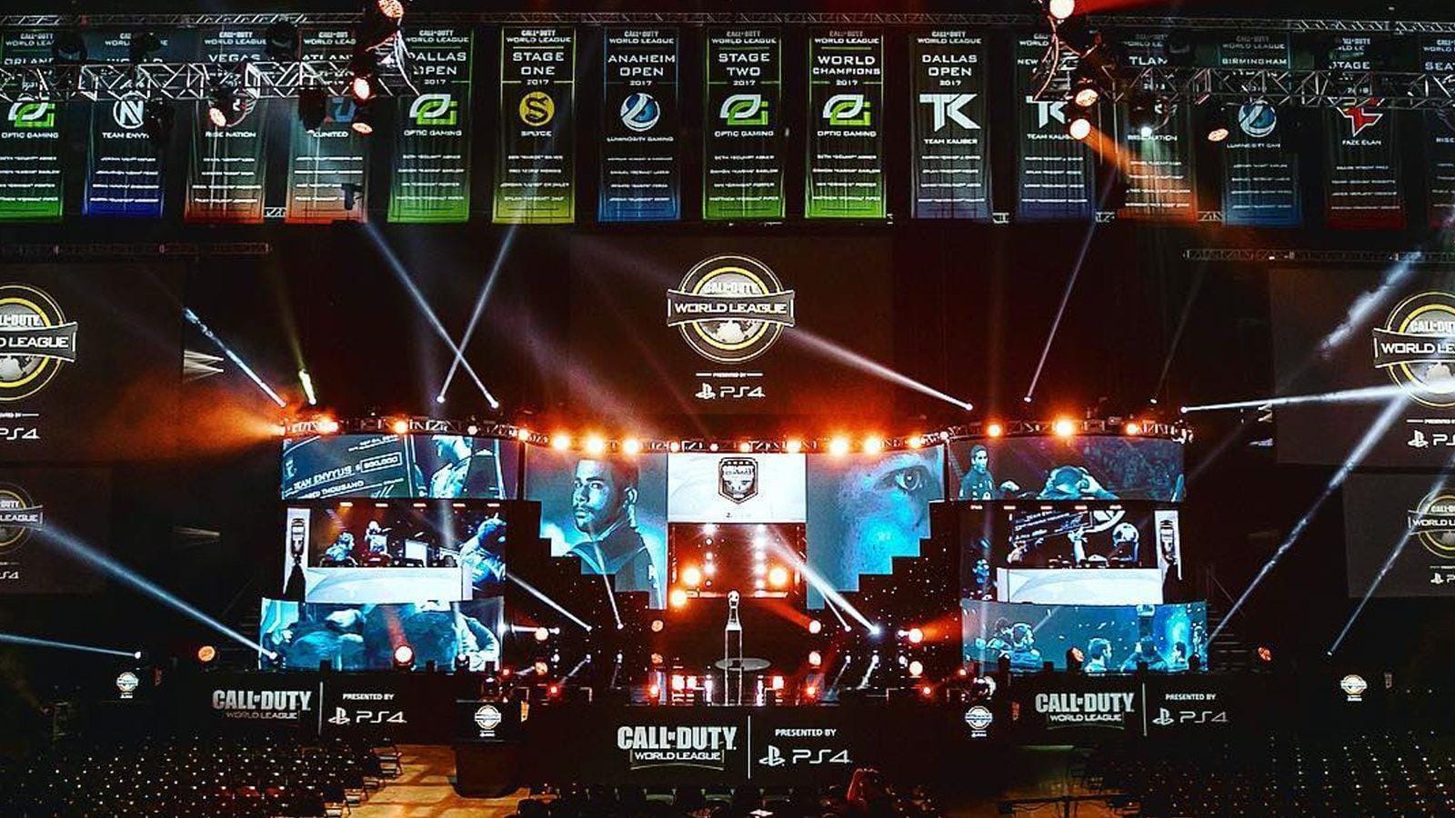 A picture of a Call of Duty tournament.