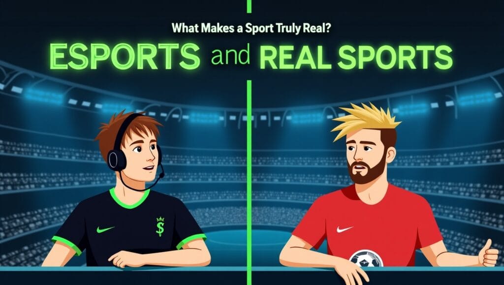 Esports vs Real Sports: What Makes a Sport Truly “Real”?