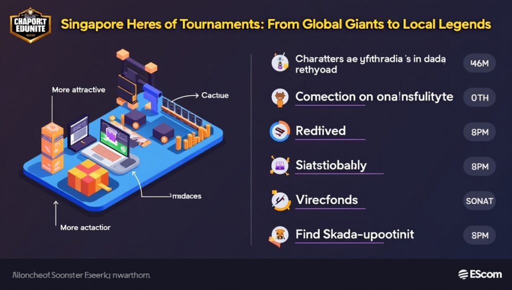 Singapore Best Esports Events and Tournaments: From Global Giants to Local Legends