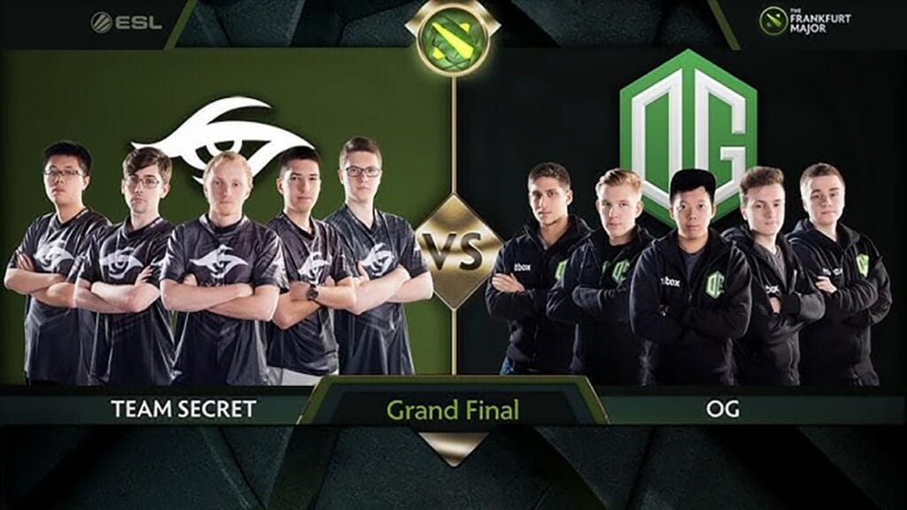an image of Team Secret and Evil Geniuses